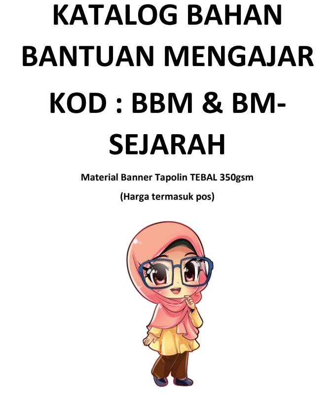 KATALOG BAHAN  BANTUAN MENGAJAR SK dan SMK