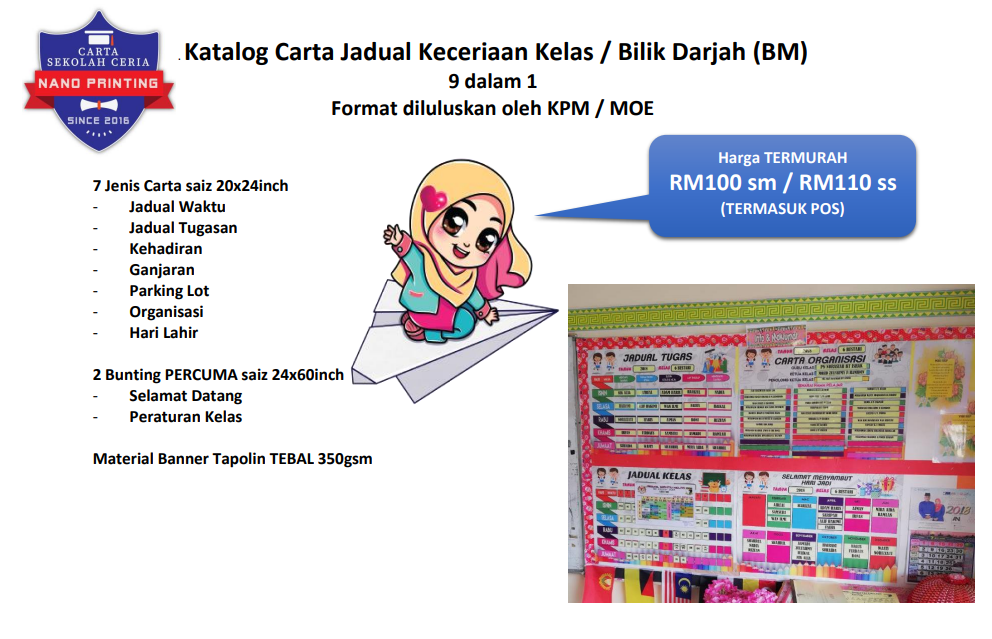 Katalog Carta Keceriaan Kelas BM (JC)